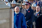 Representatives of the faith communities returning to the Foreign and Commonwealth Office during the Remembrance Sunday Cenotaph Ceremony 2018 at Horse Guards Parade, Westminster, London, 11 November 2018, 11:25.