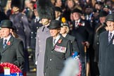 during Remembrance Sunday Cenotaph Ceremony 2018 at Horse Guards Parade, Westminster, London, 11 November 2018, 11:26.