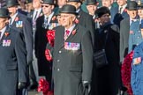 during Remembrance Sunday Cenotaph Ceremony 2018 at Horse Guards Parade, Westminster, London, 11 November 2018, 11:26.