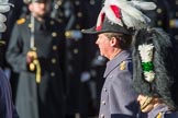 The General Officer Commanding London District, Major General Ben Bathurst CBE returning to the Foreign and Commonwealth Office during the Remembrance Sunday Cenotaph Ceremony 2018 at Horse Guards Parade, Westminster, London, 11 November 2018, 11:26.