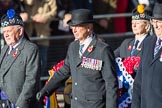 ??? during Remembrance Sunday Cenotaph Ceremony 2018 at Horse Guards Parade, Westminster, London, 11 November 2018, 11:28.