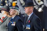 during Remembrance Sunday Cenotaph Ceremony 2018 at Horse Guards Parade, Westminster, London, 11 November 2018, 11:30.