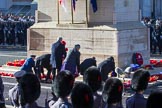 during Remembrance Sunday Cenotaph Ceremony 2018 at Horse Guards Parade, Westminster, London, 11 November 2018, 11:30.