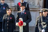during Remembrance Sunday Cenotaph Ceremony 2018 at Horse Guards Parade, Westminster, London, 11 November 2018, 11:33.