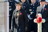 during Remembrance Sunday Cenotaph Ceremony 2018 at Horse Guards Parade, Westminster, London, 11 November 2018, 11:35.