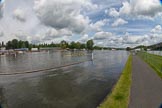 Henley Royal Regatta 2012 (Monday): Wide-angle view upriver, on the very right the Steward's Enclosure..




on 25 June 2012 at 11:14, image #7