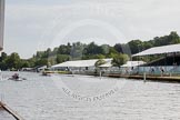 Henley Royal Regatta 2012 (Thursday): Race 3, Fawley Challenge Cup:  Maidenhead Rowing Club (303, Berks) v Evesham Rowing Club (297, Bucks).
River Thames beteen Henley-on-Thames and Remenham/Temple Island ,
Henley-on-Thames,
Oxfordshire,
United Kingdom,
on 28 June 2012 at 09:15, image #1