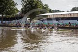 Henley Royal Regatta 2012 (Thursday): Race 6, Thames Challenge Cup:  Cantabrigian Rowing Club 'A'  (16, Bucks) v Upper Thames Rowing Club (50, Berks).
River Thames beteen Henley-on-Thames and Remenham/Temple Island ,
Henley-on-Thames,
Oxfordshire,
United Kingdom,
on 28 June 2012 at 09:34, image #23
