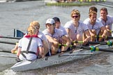 Henley Royal Regatta 2012 (Thursday): Race 6, Thames Challenge Cup:  Cantabrigian Rowing Club 'A'  (16, Bucks) v Upper Thames Rowing Club (50, Berks).
River Thames beteen Henley-on-Thames and Remenham/Temple Island ,
Henley-on-Thames,
Oxfordshire,
United Kingdom,
on 28 June 2012 at 09:35, image #28