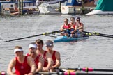 Henley Royal Regatta 2012 (Thursday): Race 10, Britannia Challenge Cup:  Agecroft Rowing Club  (342, Bucks) v Star Club'  (361, Berks).
River Thames beteen Henley-on-Thames and Remenham/Temple Island ,
Henley-on-Thames,
Oxfordshire,
United Kingdom,
on 28 June 2012 at 09:58, image #59