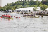 Henley Royal Regatta 2012 (Thursday): Race 11, Thames Challenge Cup:  Potomac Boat Club, U.S.A.  (38, Bucks) v Royal Hong Kong Yacht Club, Hong Kong, China  (43, Berks).
River Thames beteen Henley-on-Thames and Remenham/Temple Island ,
Henley-on-Thames,
Oxfordshire,
United Kingdom,
on 28 June 2012 at 10:05, image #61