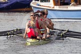 Henley Royal Regatta 2012 (Thursday): Race 11, Thames Challenge Cup:  Potomac Boat Club, U.S.A.  (38, Bucks) v Royal Hong Kong Yacht Club, Hong Kong, China  (43, Berks).
River Thames beteen Henley-on-Thames and Remenham/Temple Island ,
Henley-on-Thames,
Oxfordshire,
United Kingdom,
on 28 June 2012 at 10:05, image #67