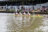 Henley Royal Regatta 2012 (Thursday): Race 13, Wyfold Elizabeth Challenge Cup:  London Rowing Club 'A'  (223, Bucks) v The Tideway Scullers's School  (246, Berks).
River Thames beteen Henley-on-Thames and Remenham/Temple Island ,
Henley-on-Thames,
Oxfordshire,
United Kingdom,
on 28 June 2012 at 10:15, image #77
