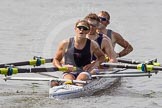 Henley Royal Regatta 2012 (Thursday): Race 13, Wyfold Elizabeth Challenge Cup:  London Rowing Club 'A'  (223, Bucks) v The Tideway Scullers's School  (246, Berks).
River Thames beteen Henley-on-Thames and Remenham/Temple Island ,
Henley-on-Thames,
Oxfordshire,
United Kingdom,
on 28 June 2012 at 10:15, image #82