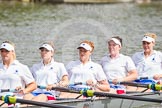 Henley Royal Regatta 2012 (Thursday): The NewcastleUniversity Eight on the way to the start.
River Thames beteen Henley-on-Thames and Remenham/Temple Island ,
Henley-on-Thames,
Oxfordshire,
United Kingdom,
on 28 June 2012 at 10:35, image #103