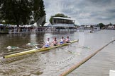 Henley Royal Regatta 2012 (Thursday): Race 18, Visitor's Challenge Cup:  Ruderverein Wiking Linz und Wiener Ruderclub LIA, Austria. (208, Bucks) v London Rowing Club  (199, Berks).
River Thames beteen Henley-on-Thames and Remenham/Temple Island ,
Henley-on-Thames,
Oxfordshire,
United Kingdom,
on 28 June 2012 at 10:46, image #125