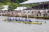 Henley Royal Regatta 2012 (Thursday): Race 22, Remenham Challenge Cup:  Newcastle University (177, Bucks) v Muenchener Ruderclub von 1880 e.V. und Huerther Rudergesellschaft, Germany  (175, Berks).
River Thames beteen Henley-on-Thames and Remenham/Temple Island ,
Henley-on-Thames,
Oxfordshire,
United Kingdom,
on 28 June 2012 at 11:12, image #152