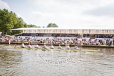 Henley Royal Regatta 2012 (Thursday): Race 27, Temple Challenge Cup:  St Paul's School (100, Bucks) v Amsterdamsche Studenten Roeivereeniging Nereus, Holland 'A'  (55, Berks).
River Thames beteen Henley-on-Thames and Remenham/Temple Island ,
Henley-on-Thames,
Oxfordshire,
United Kingdom,
on 28 June 2012 at 11:41, image #189