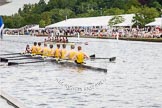 Henley Royal Regatta 2012 (Thursday): Race 32, Princess Elizabeth Challenge Cup:  Hampton School (137, Bucks) v Groton School, U.S.A.  (136, Berks).
River Thames beteen Henley-on-Thames and Remenham/Temple Island ,
Henley-on-Thames,
Oxfordshire,
United Kingdom,
on 28 June 2012 at 12:10, image #226