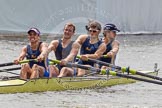 Henley Royal Regatta 2012 (Thursday): Race 33, Wyfold Challenge Cup:  Griffen Boat Club (218, Bucks) v Nottingham Rowing Club 'A'.  (231, Berks).
River Thames beteen Henley-on-Thames and Remenham/Temple Island ,
Henley-on-Thames,
Oxfordshire,
United Kingdom,
on 28 June 2012 at 12:16, image #239