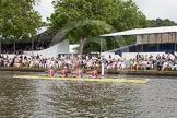 Henley Royal Regatta 2012 (Thursday): Race 38, Fawley Challenge Cup:  The Windsor Boys' School 'C' (322, Bucks) v Marlow Rowing Club 'A' (306, Berks).
River Thames beteen Henley-on-Thames and Remenham/Temple Island ,
Henley-on-Thames,
Oxfordshire,
United Kingdom,
on 28 June 2012 at 14:16, image #272