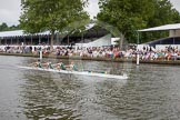 Henley Royal Regatta 2012 (Thursday): Race 38, Fawley Challenge Cup:  The Windsor Boys' School 'C' (322, Bucks) v Marlow Rowing Club 'A' (306, Berks).
River Thames beteen Henley-on-Thames and Remenham/Temple Island ,
Henley-on-Thames,
Oxfordshire,
United Kingdom,
on 28 June 2012 at 14:16, image #274