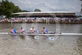 Henley Royal Regatta 2012 (Thursday): Race 39, Prince Albert Challenge Cup:  Newcastle University (388, Bucks) v University of London 'B' (400, Berks).
River Thames beteen Henley-on-Thames and Remenham/Temple Island ,
Henley-on-Thames,
Oxfordshire,
United Kingdom,
on 28 June 2012 at 14:22, image #280