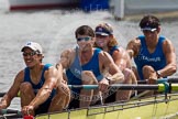 Henley Royal Regatta 2012 (Thursday): Race 48, Visitors' Challenge Cup:  Christ Church, Oxford, and 1829 Boar Club (195, Bucks) v Taurus Boat Club (209, Berks).
River Thames beteen Henley-on-Thames and Remenham/Temple Island ,
Henley-on-Thames,
Oxfordshire,
United Kingdom,
on 28 June 2012 at 15:20, image #349