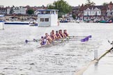 Henley Royal Regatta 2012 (Thursday): Race 51, Temple Challenge Cup:  Durham University (68, Bucks) v Amsterdamsche Studenten Roeivereenigung Nereus, Holland 'B' (56, Berks).
River Thames beteen Henley-on-Thames and Remenham/Temple Island ,
Henley-on-Thames,
Oxfordshire,
United Kingdom,
on 28 June 2012 at 15:35, image #373