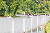 Henley Royal Regatta 2013, Thursday.
River Thames between Henley and Temple Island,
Henley-on-Thames,
Berkshire,
United Kingdom,
on 04 July 2013 at 10:40, image #70