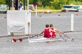 Henley Royal Regatta 2013, Thursday.
River Thames between Henley and Temple Island,
Henley-on-Thames,
Berkshire,
United Kingdom,
on 04 July 2013 at 10:52, image #100