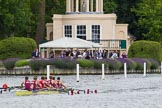 Henley Royal Regatta 2013, Thursday.
River Thames between Henley and Temple Island,
Henley-on-Thames,
Berkshire,
United Kingdom,
on 04 July 2013 at 11:07, image #133