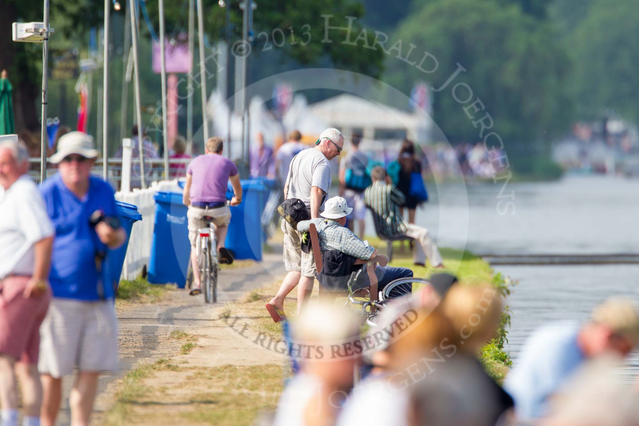 Henley Royal Regatta 2013, Saturday: The Coldwick Park Life Guards patrolling the River Thames during the Henley Royal Regatta. Image #54, 06 July 2013 09:21 River Thames, Henley on Thames, UK