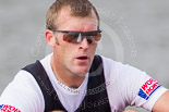Henley Royal Regatta 2013, Saturday: Mahé Drysdale (West End Rowing Club, New Zealand), current Olympic champion and five-time World champion in the single sculls, during a training session in the morning. Image #25, 06 July 2013 08:57 River Thames, Henley on Thames, UK