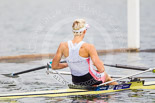Henley Royal Regatta 2013, Saturday: Race No. 11 for the Princess Royal Challenge Cup, Victoria Thornley (Leander Club) v Emma Twigg (Waiariki Rowing Club, New Zealand), here Victoria Thornley. Image #220, 06 July 2013 11:40 River Thames, Henley on Thames, UK
