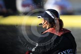 The Boat Race season 2012 - fixture OUBC vs German U23: Oxford Blue Boat cox Zoe de Toledo..
River Thames between Putney and Mortlake,
London,

United Kingdom,
on 26 February 2012 at 15:23, image #34