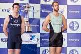 The Boat Race season 2012 - Crew Announcement and Weigh In: The two bow men, Alexander Woods (OUBC) and Moritz Schramm (CUBC)..
Forman's Fish Island,
London E3,

United Kingdom,
on 05 March 2012 at 10:12, image #11