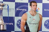 The Boat Race season 2012 - Crew Announcement and Weigh In: Cambridge: 7 Alex Ross, New Zealander, 102.0kg..
Forman's Fish Island,
London E3,

United Kingdom,
on 05 March 2012 at 10:18, image #28