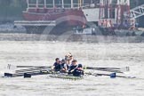 The Boat Race season 2012 - fixture CUBC vs Leander.
River Thames between Putney and Molesey,
London,
Greater London,
United Kingdom,
on 10 March 2012 at 13:08, image #15