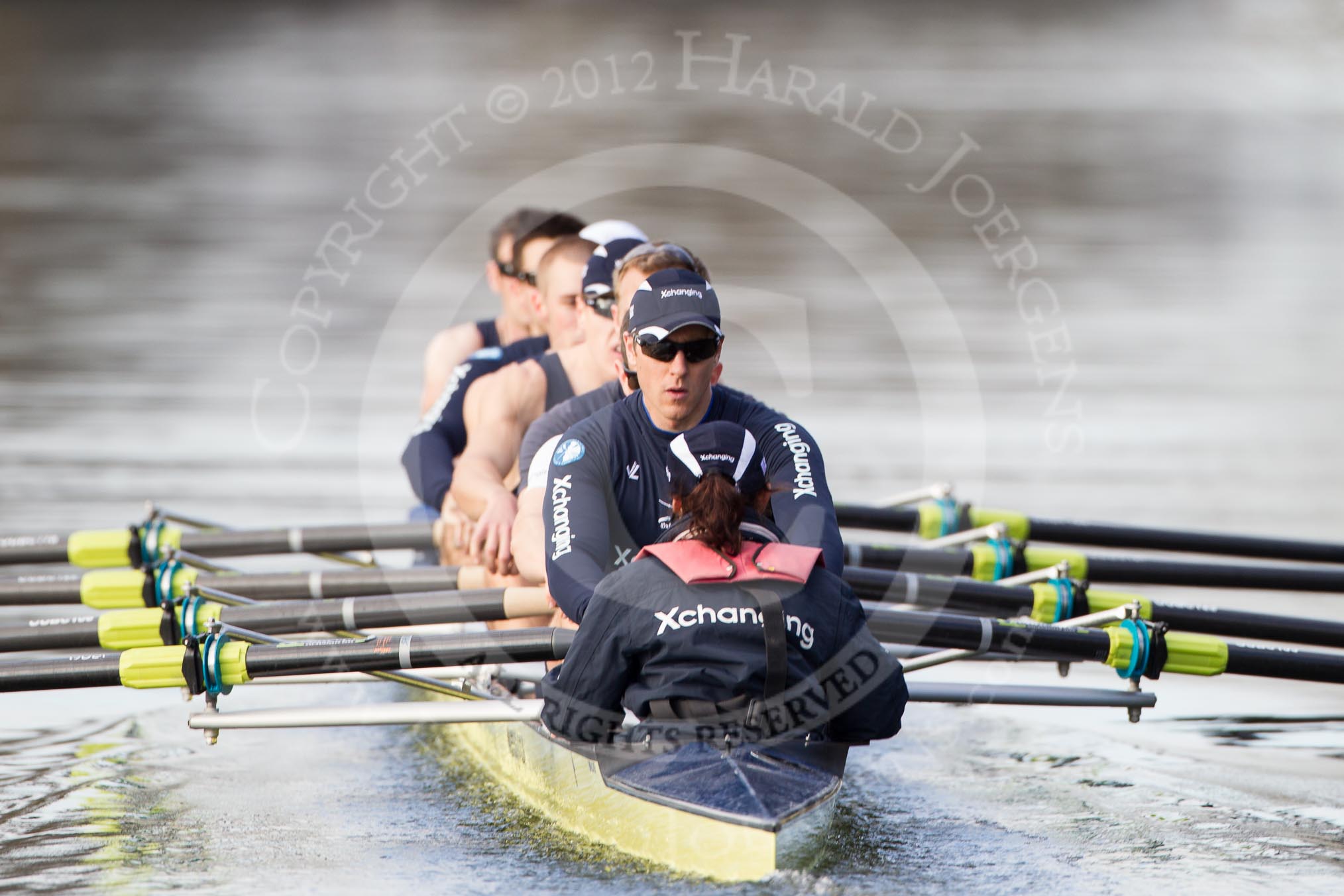 The Boat Race season 2012 - OUBC training: Cox Zoe de Toledo, stroke Roel Haen, 7 Dan Harvey, 6 Dr. Hanno Wienhausen, 5 Karl Hudspith, 4 Alexander Davidson, 3 Kevin Baum, 2 William Zeng, and bow Dr. Alexander Woods..


Oxfordshire,
United Kingdom,
on 20 March 2012 at 16:04, image #88