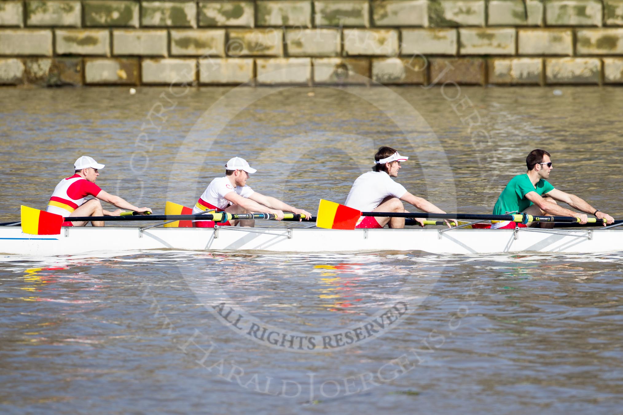 The Boat Race season 2012 - fixture OUBC vs Leander: The unnamed Tideway Scullers crew - bowman to 4 seat..




on 24 March 2012 at 13:38, image #29