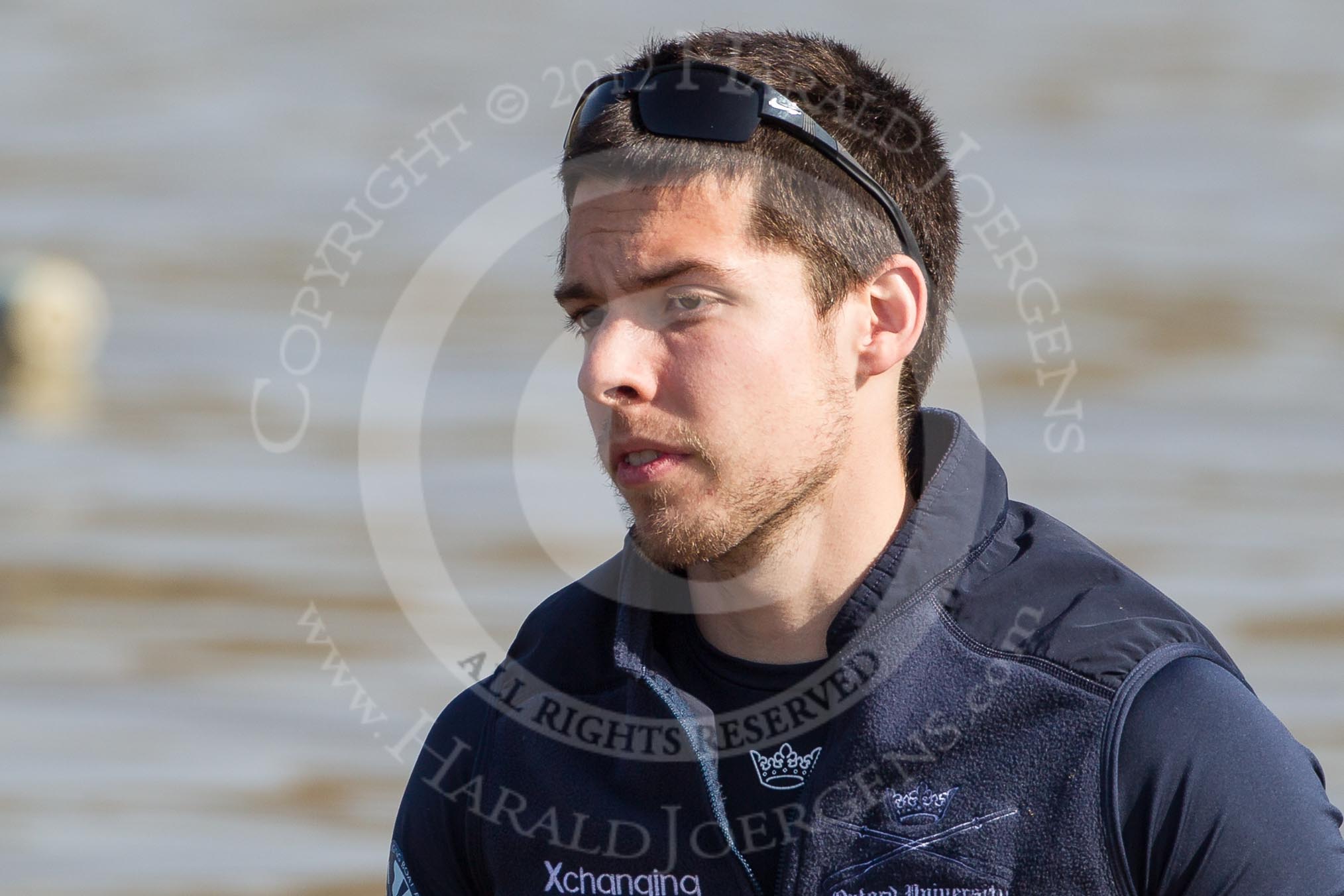 The Boat Race season 2012 - fixture OUBC vs Leander: OUBC's Blue Boat 2 seat William Zeng..




on 24 March 2012 at 13:43, image #41