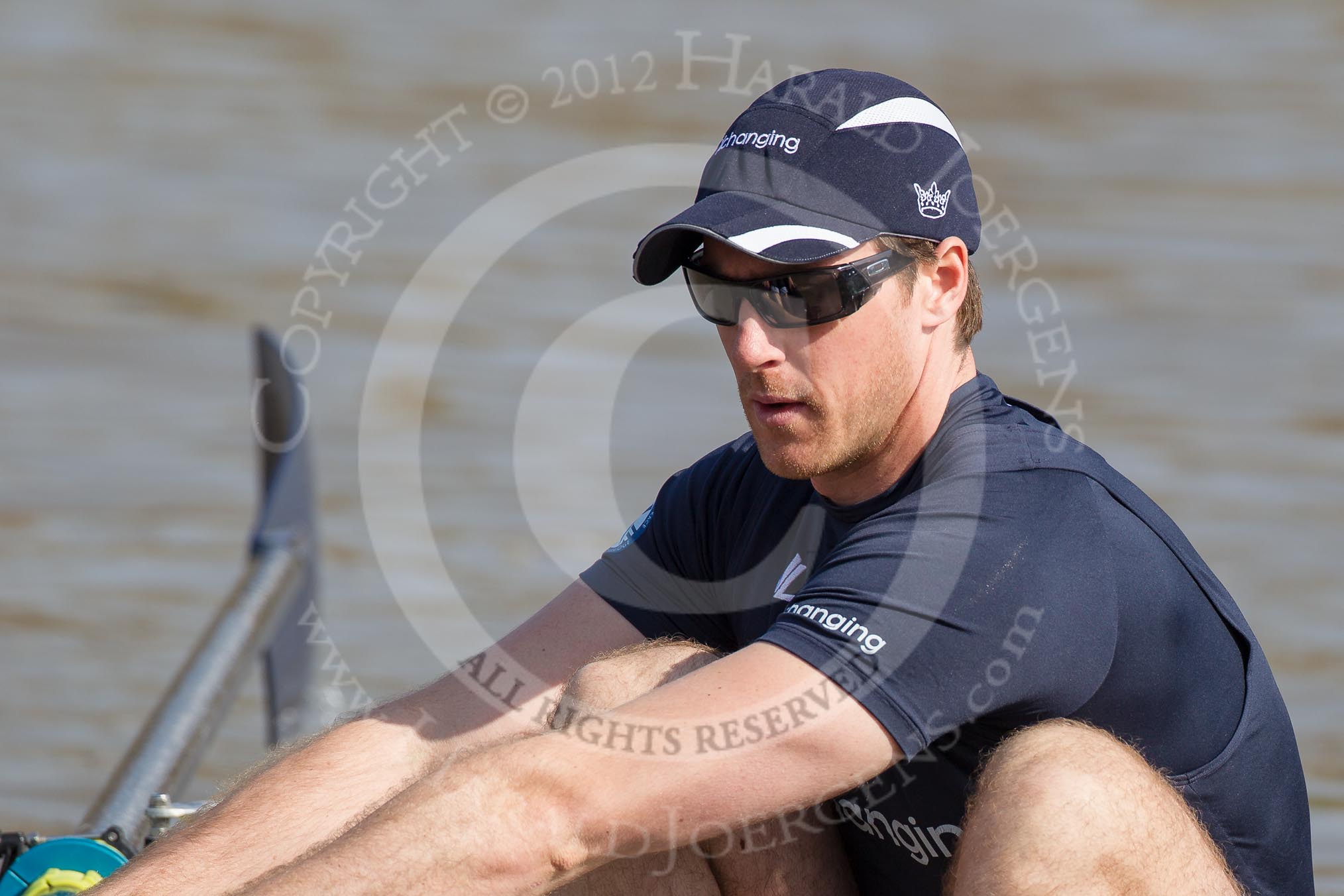 The Boat Race season 2012 - fixture OUBC vs Leander: OUBC's Blue Boat stroke Roel Haen..




on 24 March 2012 at 13:44, image #43