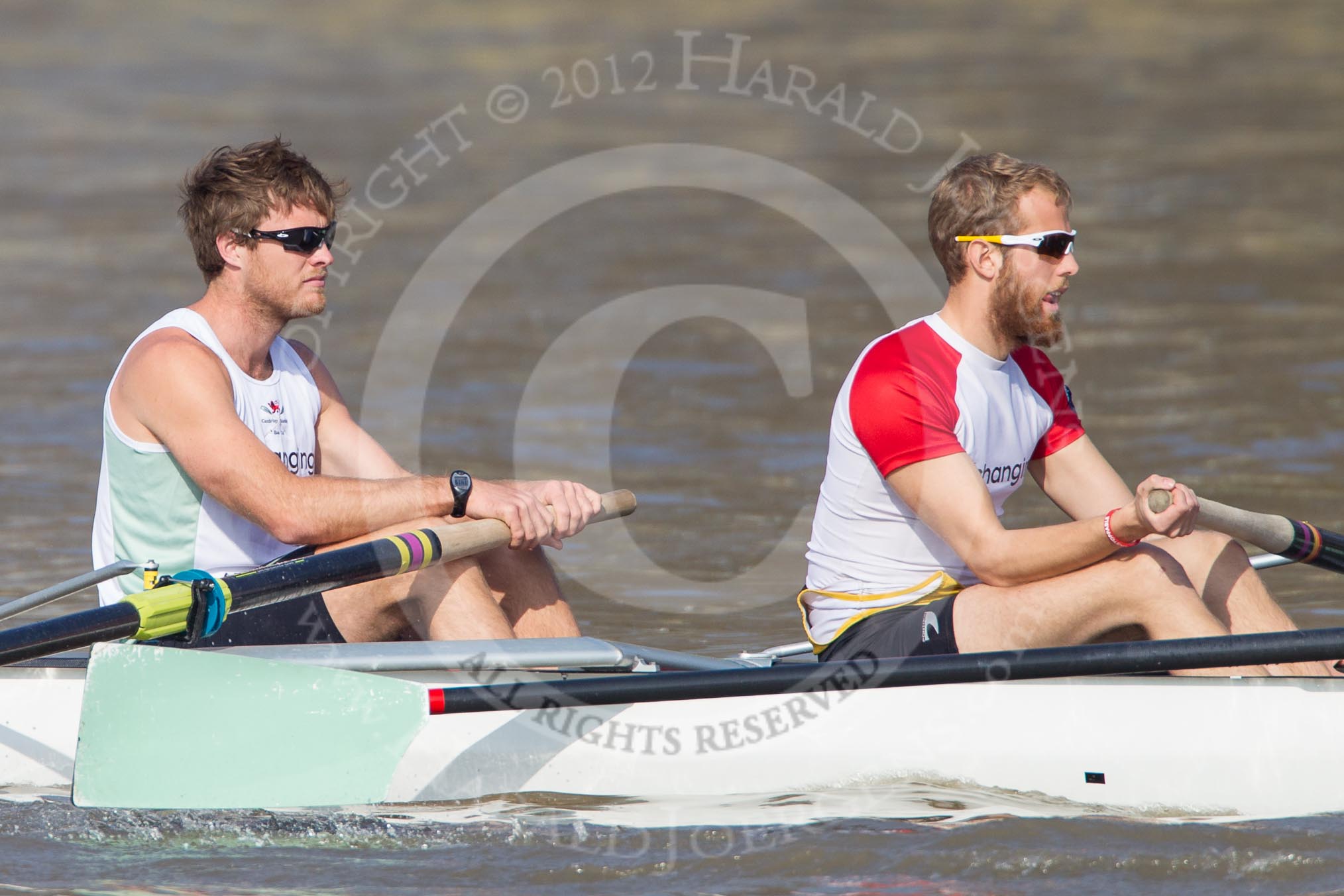 The Boat Race season 2012 - fixture OUBC vs Leander: The Cambridge Blue Boat - bow David Nelson, and Moritz Schramm..




on 24 March 2012 at 14:19, image #96