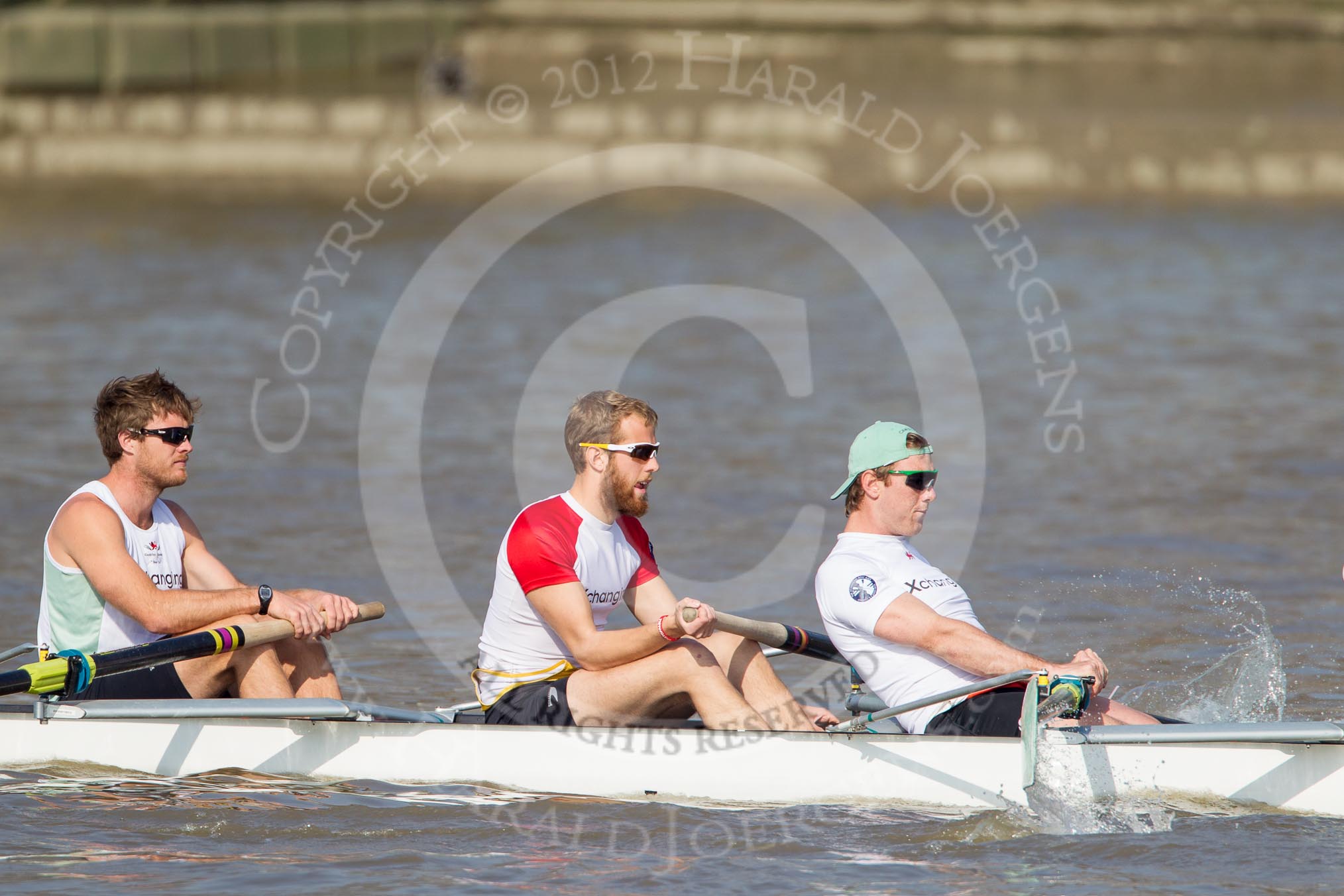 The Boat Race season 2012 - fixture OUBC vs Leander: The Cambridge Blue Boat - bow David Nelson, Moritz Schramm, and Jack Lindeman..




on 24 March 2012 at 14:19, image #97