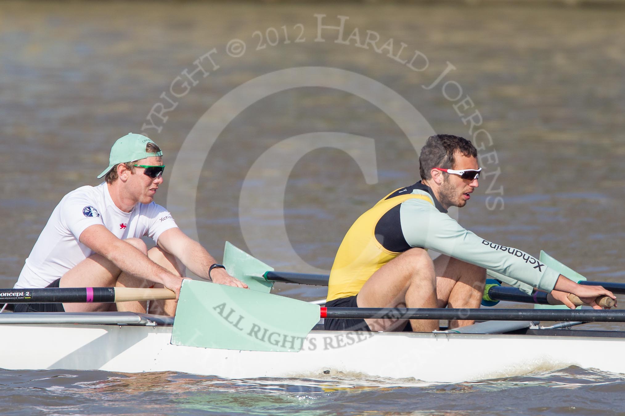 The Boat Race season 2012 - fixture OUBC vs Leander: The Cambridge Blue Boat - Jack Lindeman and Alex Ross..




on 24 March 2012 at 14:19, image #99