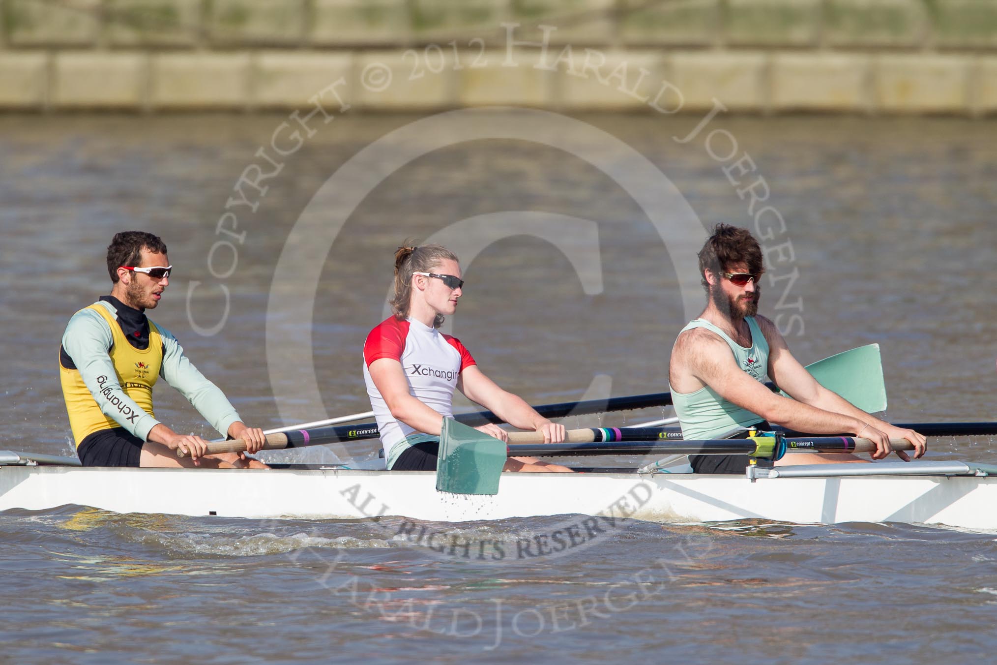 The Boat Race season 2012 - fixture OUBC vs Leander: The Cambridge Blue Boat - Alex Ross, Mike Thorp, and Steve Dudek..




on 24 March 2012 at 14:19, image #100