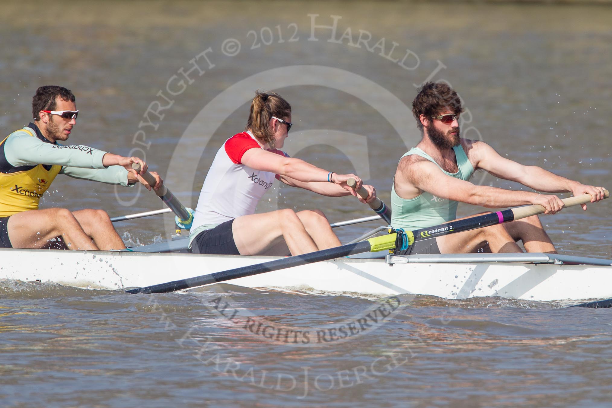 The Boat Race season 2012 - fixture OUBC vs Leander: The Cambridge Blue Boat - Alex Ross, Mike Thorp, and Steve Dudek..




on 24 March 2012 at 14:19, image #101