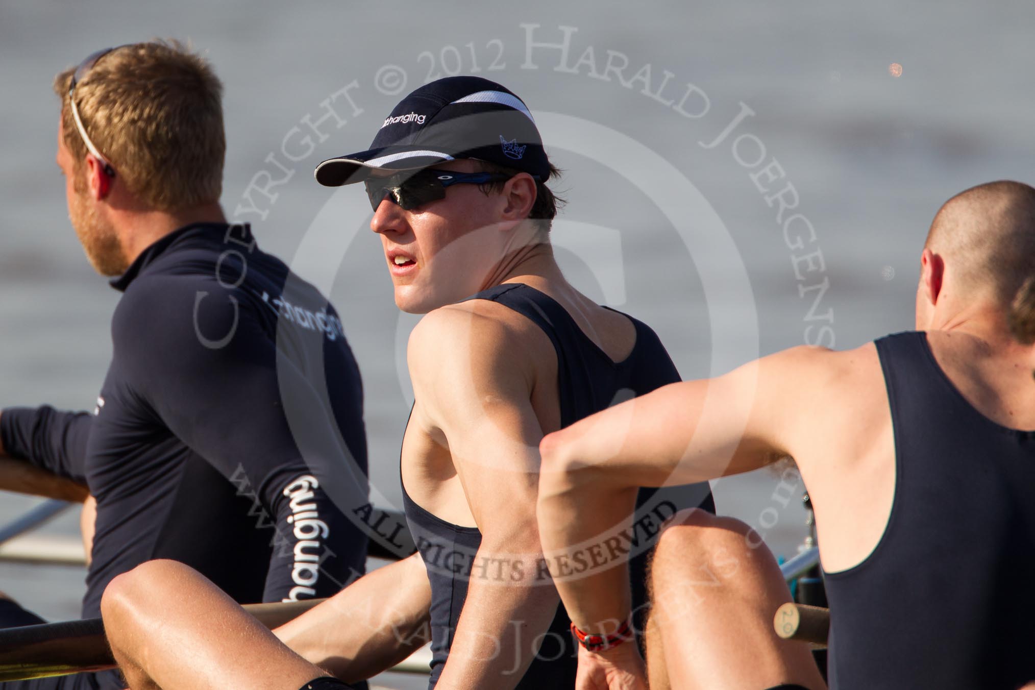 The Boat Race season 2012 - fixture OUBC vs Leander: Dr. Hanno Wienhausen, OUBC president Karl Hudspith, and Alexander Davidson..




on 24 March 2012 at 15:07, image #161