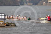 The Boat Race season 2012 - fixture OUBC vs Leander: The all-to-be-named Tideway Scullers squad against OUBC's Isis, here bow Tom Hilton and Chris Fairweather..




on 24 March 2012 at 14:01, image #79